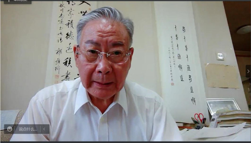 全國古籍整理出版規劃領(lǐng)導小組副組長(cháng)、全國高校古委會(huì )名譽(yù)主任、北京大學(xué)中國古文獻研究中心教授安平秋先生致辭.jpg